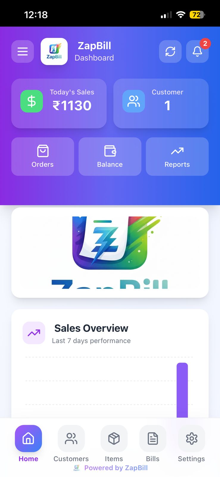 ZapBill Mobile App - Mobile Application Development by ZapCodex
